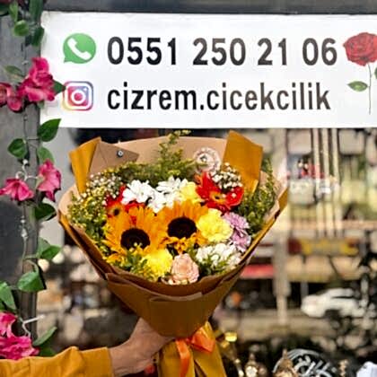 Cizre Öğretmenler Günü Buketi – Zarif Dokunuş
